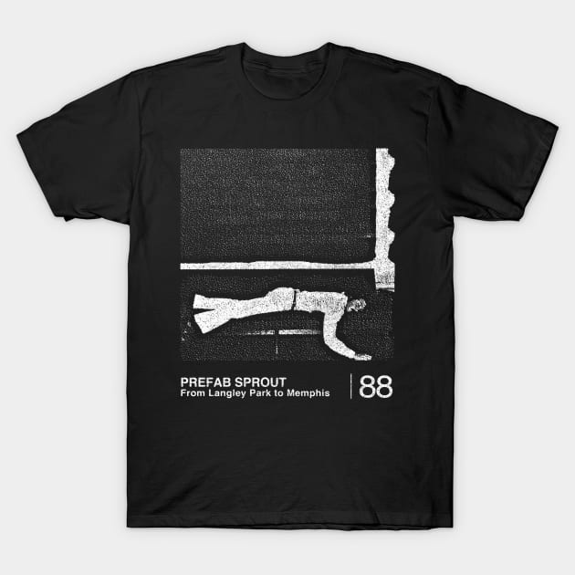 From Langley Park To Memphis / Minimalist Graphic Artwork Design T-Shirt by saudade